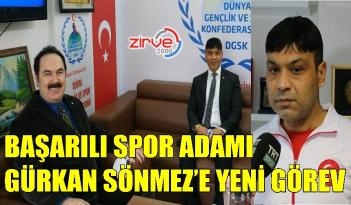 BAŞARILI SPOR ADAMI GÜRKAN SÖNMEZ’E YENİ GÖREV 