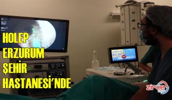 Holep Erzurum Şehir Hastanesi’nde