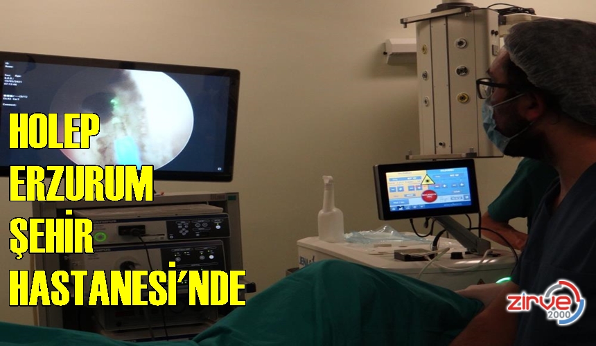 Holep Erzurum Şehir Hastanesi’nde