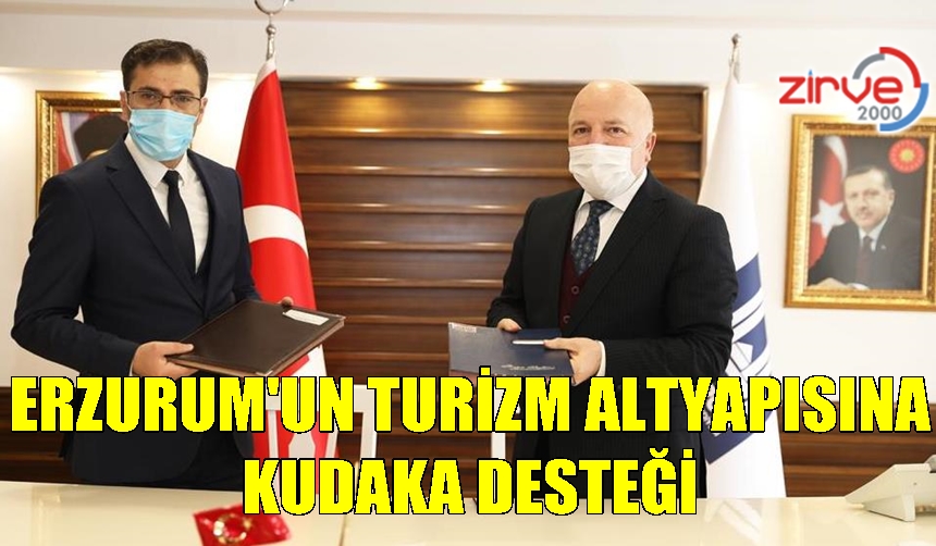 Erzurum’un turizm altyapısına KUDAKA desteği