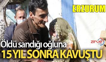 Öldü sandığı oğluna 15 yıl sonra kavuştu