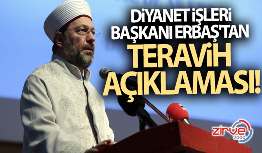TERAVİH EVDE KILINACAK
