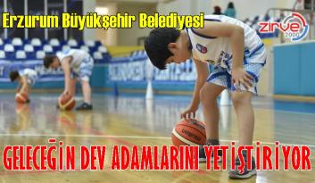 Geleceğin dev adamları parkede