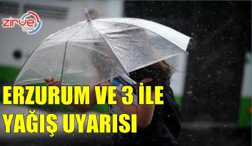 Doğu’daki 4 il için gök gürültülü sağanak uyarısı