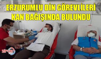 Erzurum Müftülüğünden Kızılay’ın kan bağışı