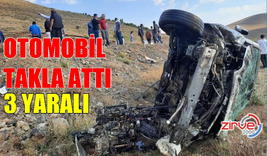 Erzurum-Varto kara yolunda kaza