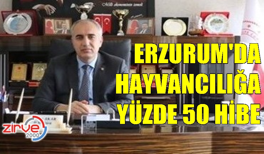Hayvancılık işletmelerine yönelik yüzde 50 hibe desteği