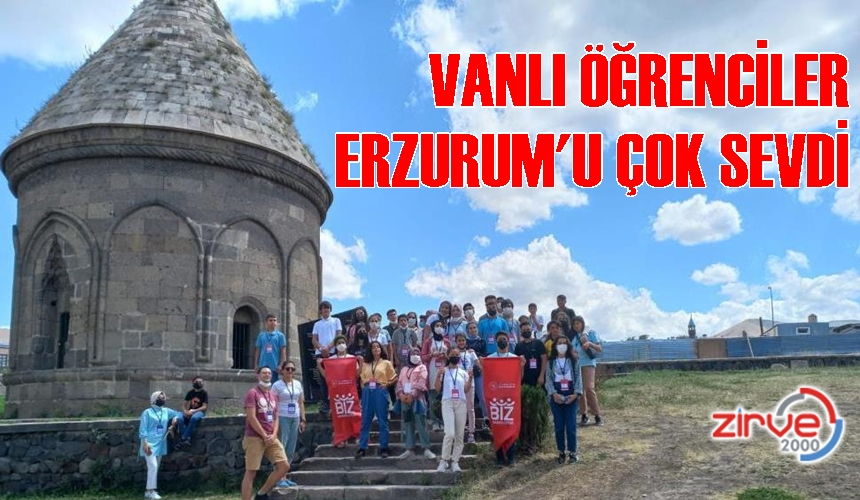 Vanlı öğrenciler Erzurum’u çok sevdi