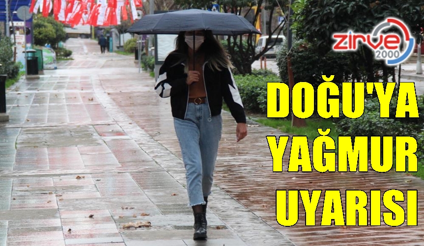 GÖK GÜRÜLTÜLÜ SAĞANAK YAĞIŞ VAR
