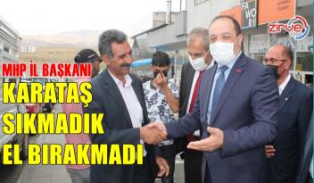 MHP Erzurum İl Başkanı Karataş’tan ilçe ziyareti