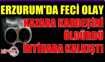 Avda kardeşini kazara öldürdü, intihara kalkıştı