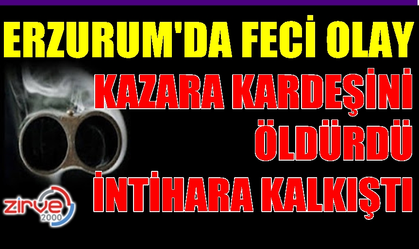 Avda kardeşini kazara öldürdü, intihara kalkıştı