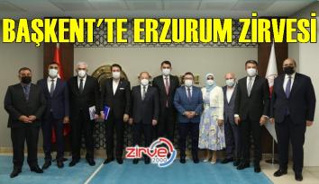 Başkent’te Erzurum zirvesi