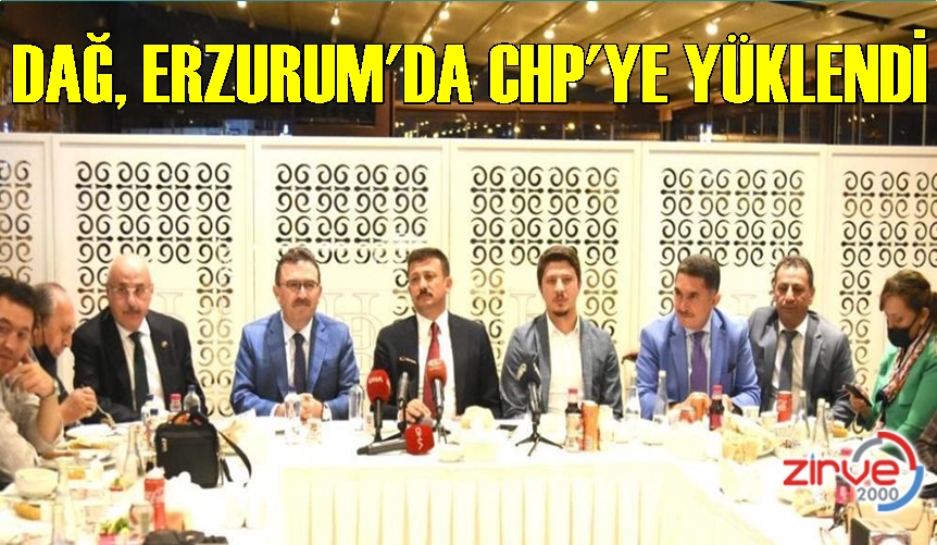 HAMZA DAĞ ERZURUM’DA KONUŞTU