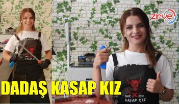 Kasap kızın hayali gerçek oldu