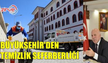 OKULLAR TEMİZLENDİ DEZENFEKTE EDİLDİ