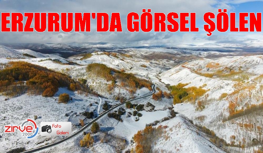 Kış ve sonbaharın renkleri görsel şölen yaşattı