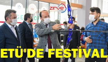 ETÜ’de Öğrenci Topluluk ve Kulüpleri Tanıtım Festivali düzenlendi
