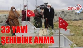 PKK tarafından katledilen 33 kişi mezarları başında anıldı