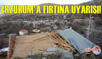 Doğu Anadolu’da fırtına uyarısı