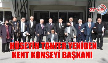 Erzurum Kent Konseyi Başkanı Tanfer, güven tazeledi