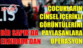 9 İLDE SAPIK OPERASYONU