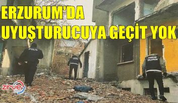 Uyuşturucuya geçit vermiyorlar