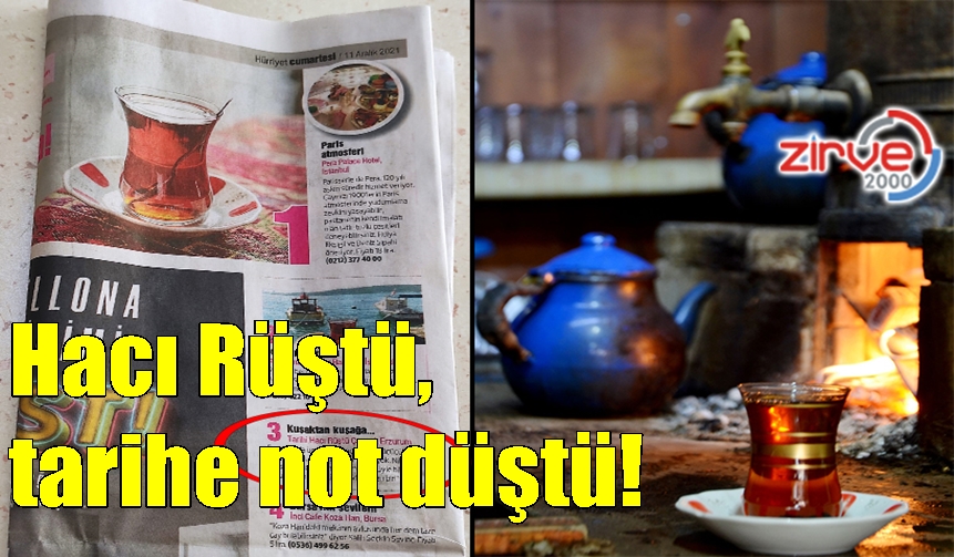 Türkiye’nin en iyi 10 çaycısı arasında hem de ilk 3’e girdi..