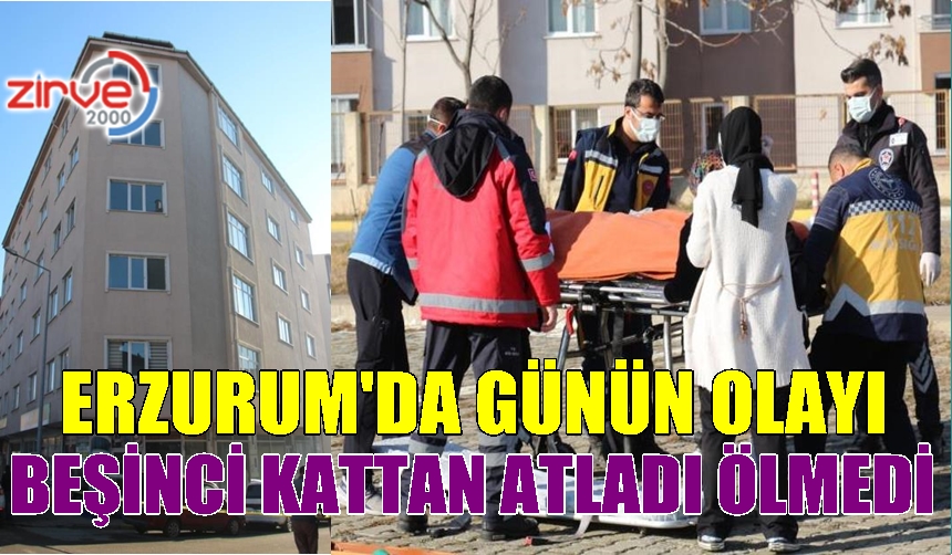 ERZURUM’DA İNTİHAR GİRİŞİMİ