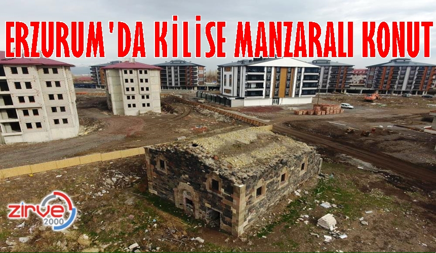 KONUTLAR ARASINDA KİLİSE