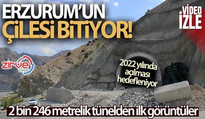 2 bin 246 metrelik tünel