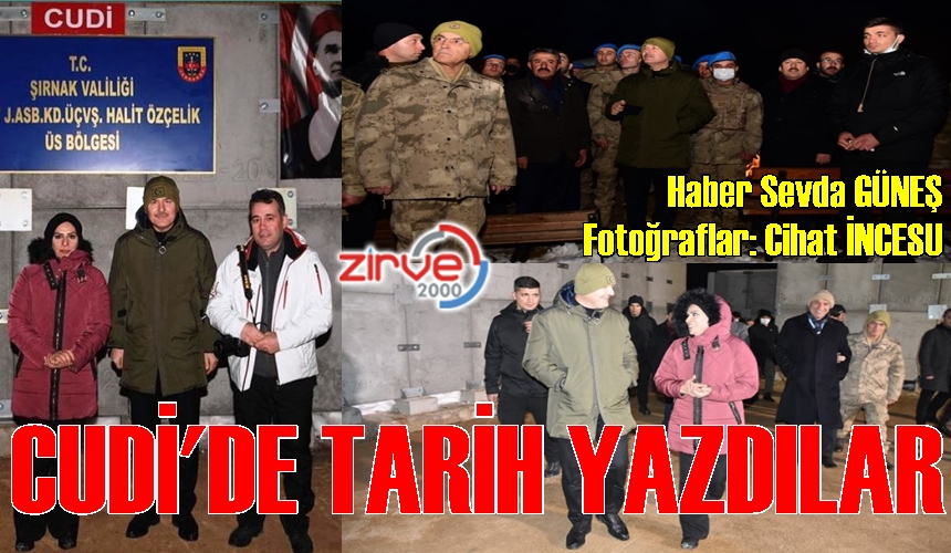 SOYLU YENİ YILA CUDİ’DE GİRDİ