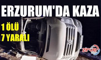 MİNİBÜS ŞARAMPOLE YUVARLANDI