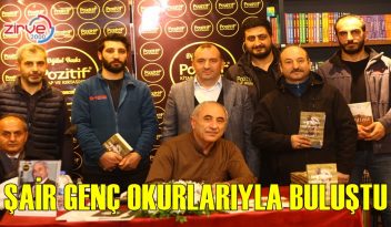 Şair ve Yazar Genç Erzurum’da imza gününe katıldı