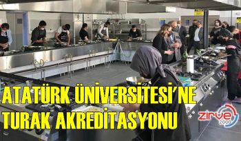 Gastronomi ve mutfak sanatları bölümünün akreditasyonu TURAK tarafından yenilendi