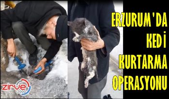 BAHÇE BORUSUNDA MAHSUR KALDI