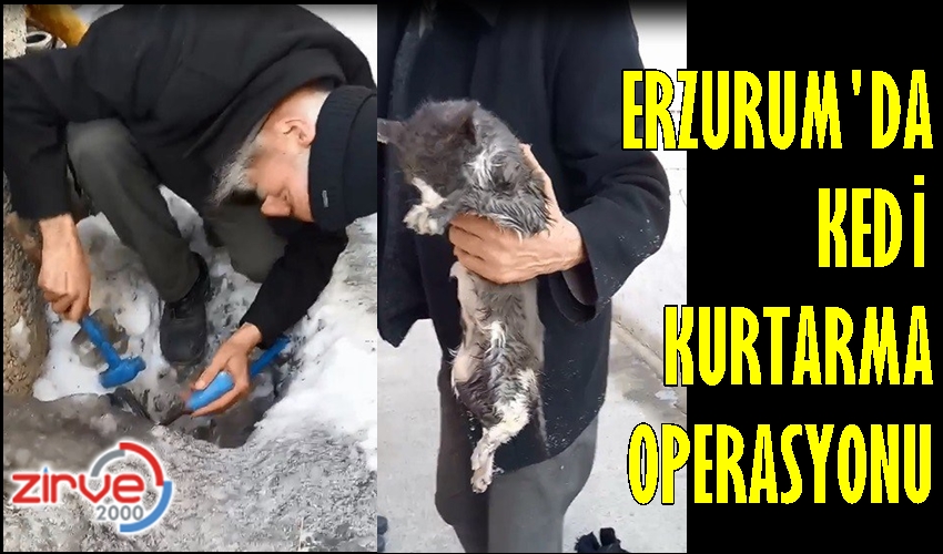 BAHÇE BORUSUNDA MAHSUR KALDI