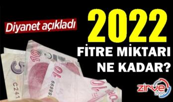FİTRE MİKTARI BELLİ OLDU