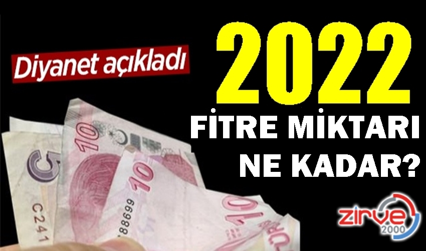 FİTRE MİKTARI BELLİ OLDU