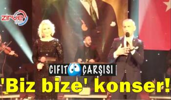 ‘Biz bize’ konser!