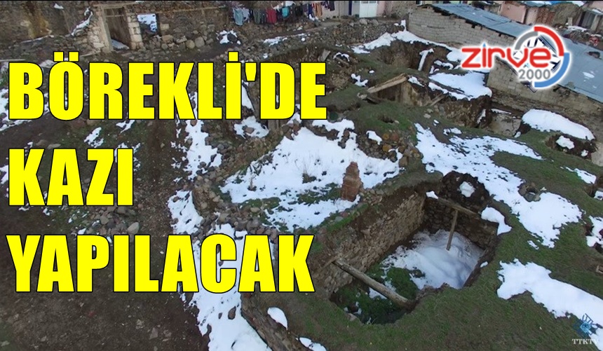 Börekli köyünde toplu mezar kazısı yapılacak