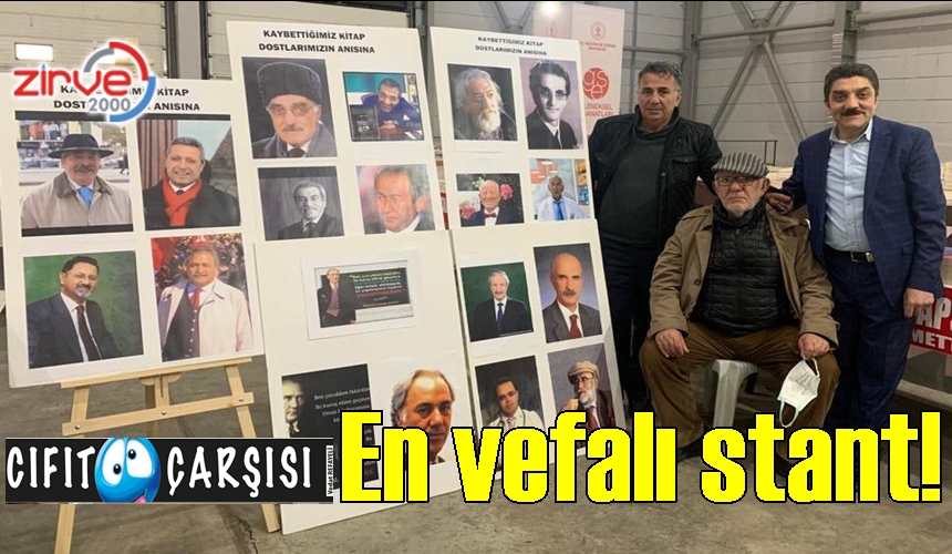 En vefalı stant!