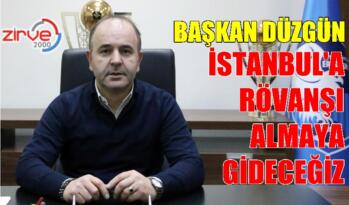 BAŞKAN DÜZGÜN İDDİALI KONUŞTU