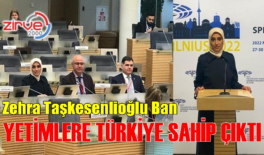 TAŞKESENLİOĞLU BAN NATO’DA KONUŞTU