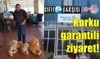 Korku garantili ziyaret!