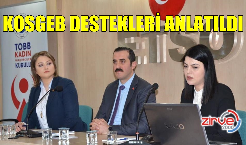 KADIN GİRİŞİMCİLER BİLGİLENDİRİLDİ