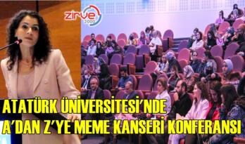 Atatürk Üniversitesi’nde A’dan Z’ye meme kanseri konuşuldu