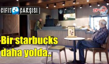 Bir starbucks daha yolda..