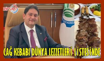 Cağ Kebabı Dünya Lezzetleri Listesinde Türkiye’nin en iyisi seçildi