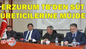 ETB’DEN SÜT ÜRETİCİLERİNE MÜJDE